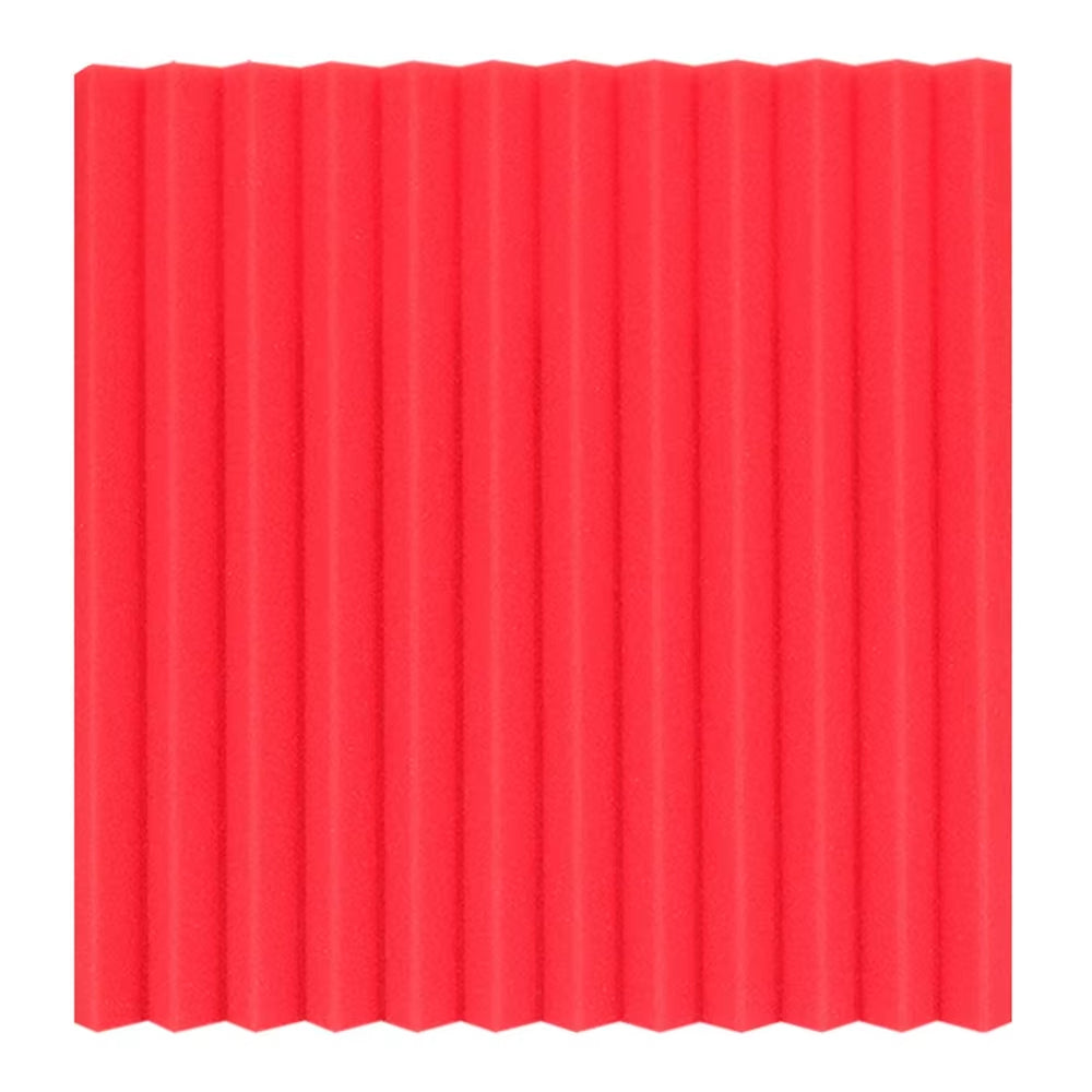 50PCS 300X300X25Mm Acoustic Foam Studio Soundproofing Panels Wedges Soundproof Absorption Treatment Sponge Sound Insulation Foam